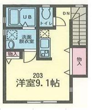 CBテラス久が原の物件間取画像